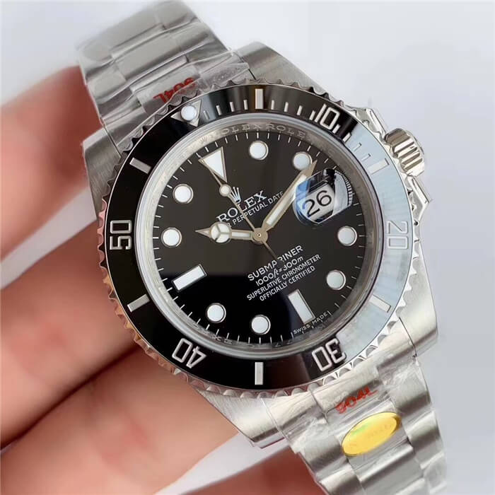 N厂 V11 黑水鬼 劳力士 1:1复刻价格  Rolex 潜航者 Submariner M116610LN-0001 