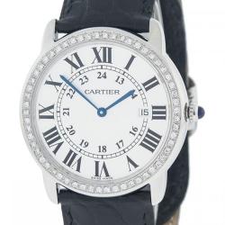 卡地亚 Cartier RONDE SOLO DE CARTIER 系列（伦敦SOLO） W6701010 镶钻版